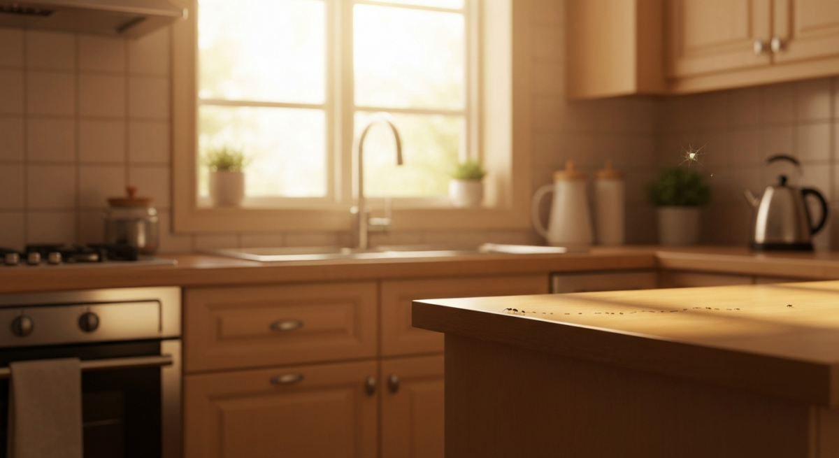 Home pest control strategies for a clean and safe kitchen environment.