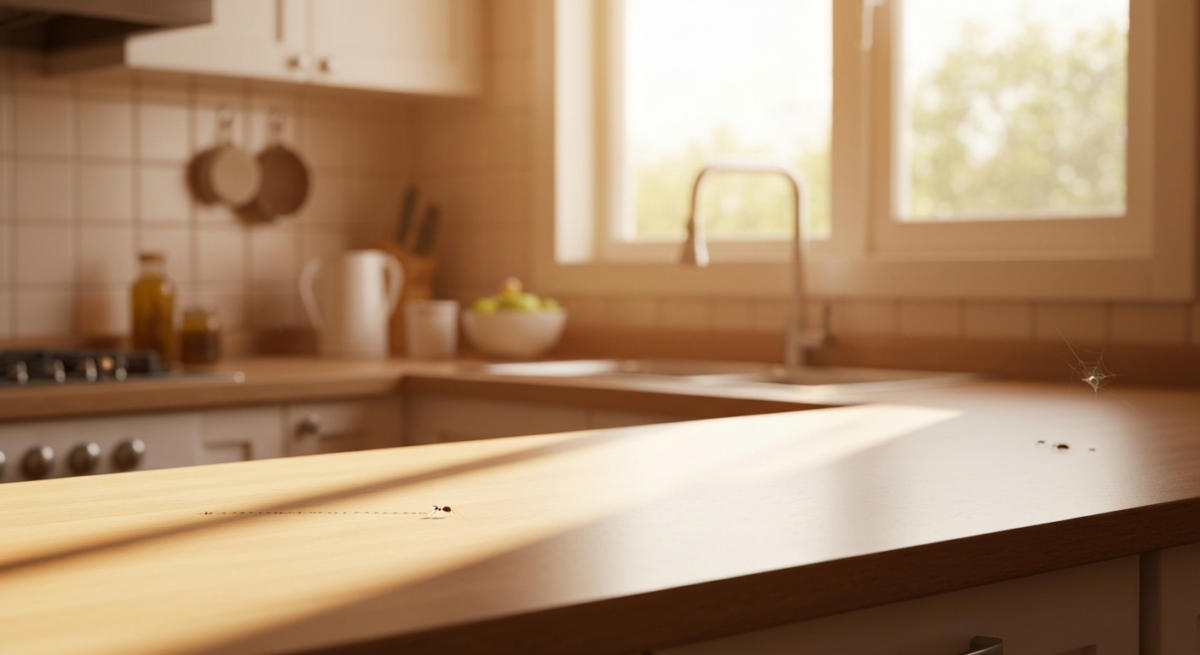 Home pest control strategies for a clean and safe kitchen environment.